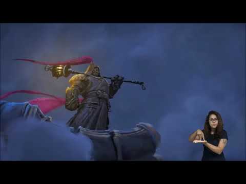 Mais alto | Teaser das skins Reinos Mech - League of Legends -Libras