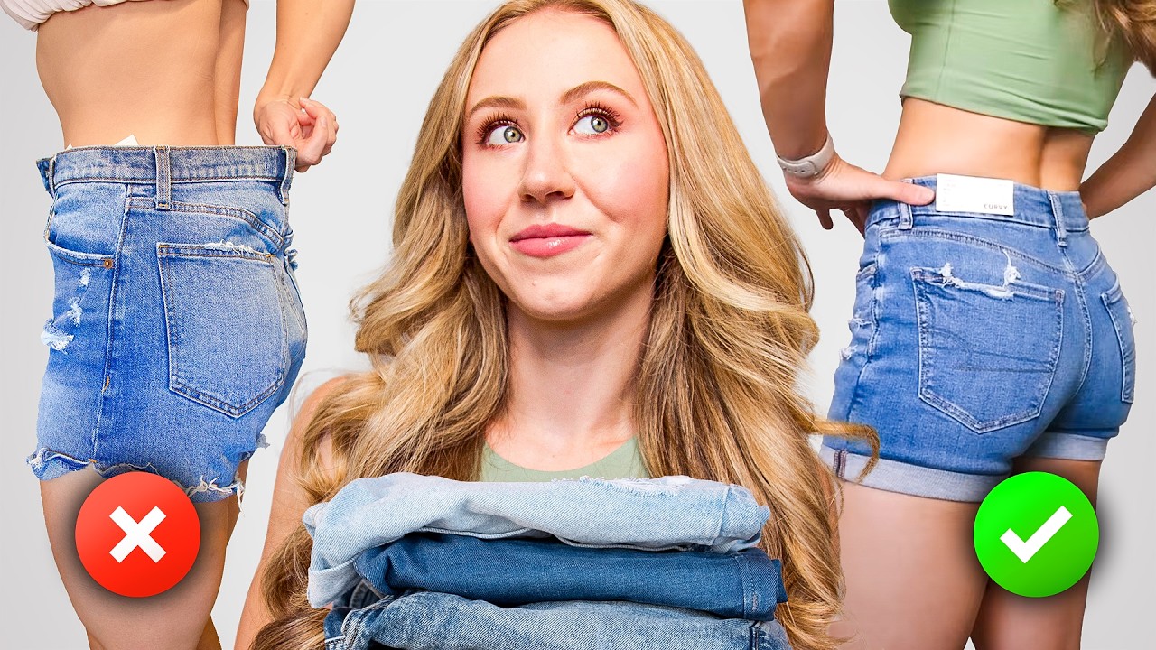 The Best Jean Shorts for Thick Thighs & Small Waists!