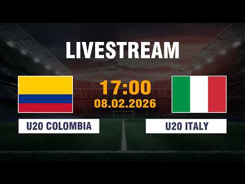 🔴 U20 Colombia vs U20 Italy | Speed, tactics, and nonstop pressure