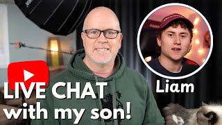 Father and Son talk about Youtube vs Twitch Live Streaming | Streaming in your 50s vs 20s
