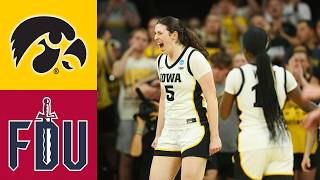 Iowa vs FDU Full Game | Women's College Basketball | 2026 NCAA Regional Round 1
