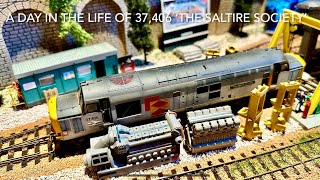 ‘A day in the life’ of class 37,406 ‘The Saltire Society’ from Going2theDogs