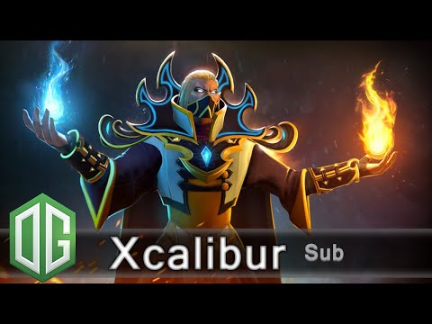 OG.Xcalibur Invoker Gameplay - Ranked Match - OG Dota 2