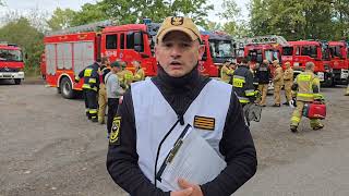 Ćwiczenia ratownicze strażaków z powiatu świdnickiego - Jaroszów 2025.