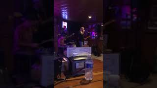 Sitting in with the band at Ethel's Old Corral in Bakersfield, CA
