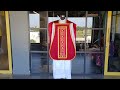 Catholic Fiddleback Vestments by PSG Vestments