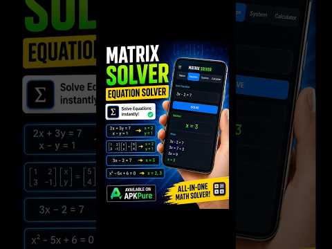Matrix solver video thumbnail