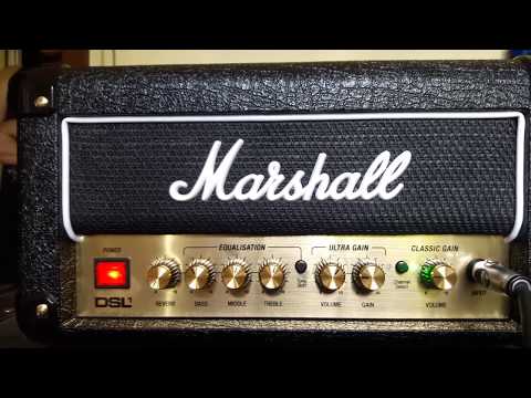 Marshall DSL1 1watt Clean/Crunch/Drive/Metal