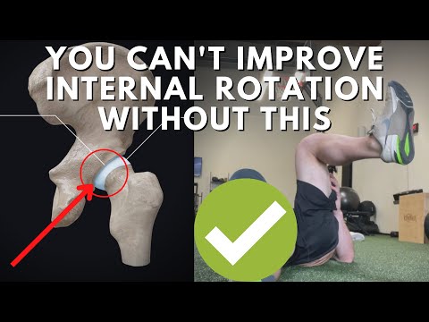 Why You Can't Improve Your Hip Internal Rotation - How To Unlock It