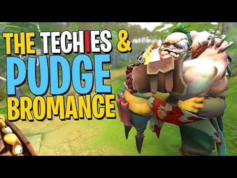 The Techies & Pudge Bromance - DotA 2
