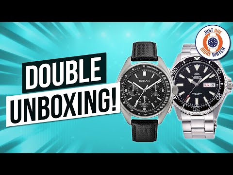 Double Unboxing! Orient Kamasu + Bulova 'Moon Watch'