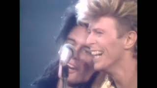 David Bowie - White Light/White Heat With Charlie Sexton (Live Glass Spider Tour &#39;87)