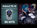 Roland TD-15 Real Acoustics Sound Edition: Download custom kits by drum-tec