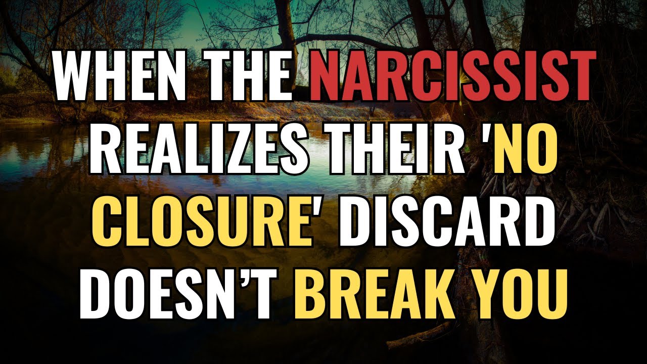 When the Narcissist Realizes Their 'No Closure' Discard Doesn’t Break You | NPD | Narcissism