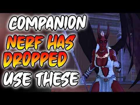 What COMPANIONS should you be using for DPS AoE + ST in Neverwinter