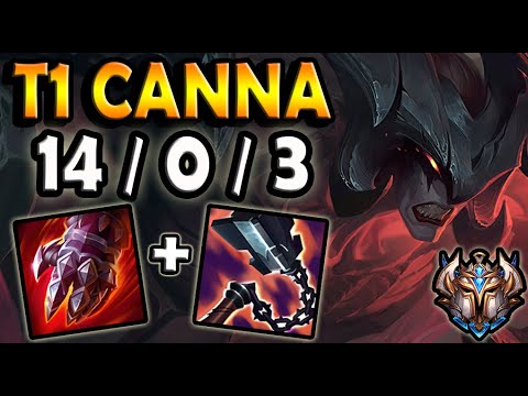 Aatrox vs Sett TOP [ T1 Canna ] Patch 10.25 Korea Challenger ✅