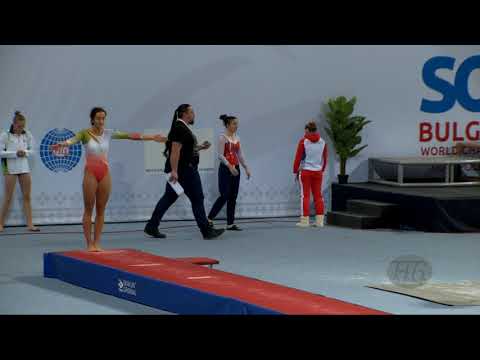 PINTO Raquel (POR) - 2017 Trampoline Worlds, Sofia (BUL) - Qualification Tumbling Routine 1