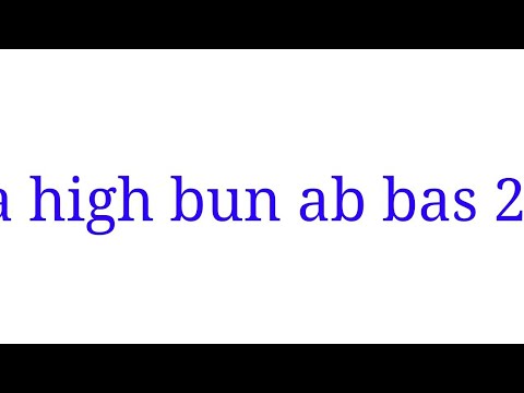 Party Simple high bun 2 Video