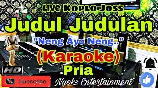 Download lagu JUDUL JUDULAN - JHONNY ISKANDAR (KARAOKE) Koplo Joss Nada Pria || F=DO mp3