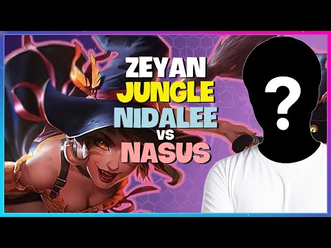 Zeyan's Challenger Nidalee Jungle: Perfect Mechanics & Advanced Tactics | Engsub