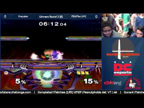 Smash @ Clarendon (12/19/2014) WR3B - MilkMan (#4) vs. Firewater