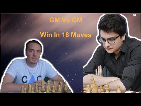 GM Win in 18 Moves With King's English | Maxime, Lagarde 2626