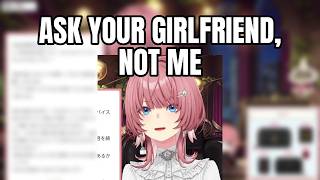 Takane Lui Roasts a Fan's Dating Question on Stream | Takane Lui