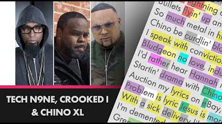 Tech N9ne, Crooked I &amp; Chino XL on Sickology 101 - Lyrics, Rhymes Highlighted (283)