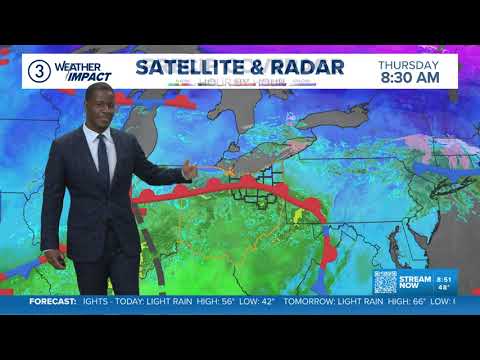 Cleveland weather forecast: A rainy Thursday as temps rise