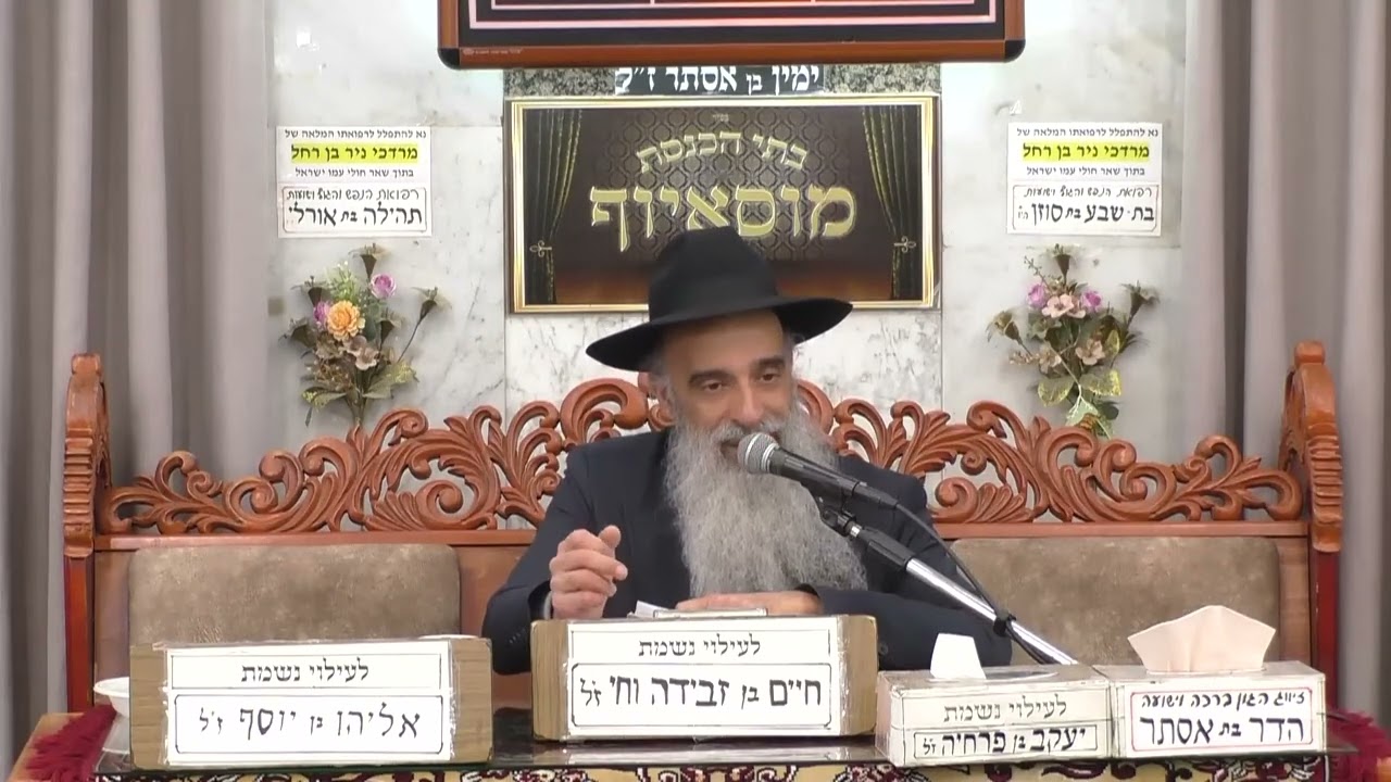 הרב מאיר שמואלי   •  פרשת ויגש תשפ'ו