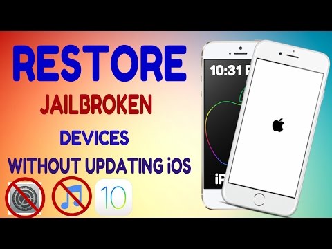 How To Restore iOS 10 - 10.2 Without Updating To Latest Firmware No Jailbreak