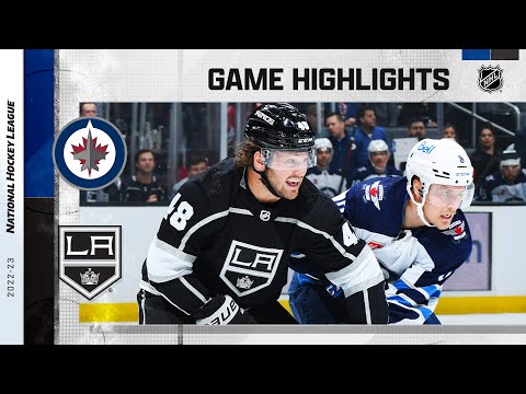 Jets @ Kings 10/27 | NHL Highlights 2022
