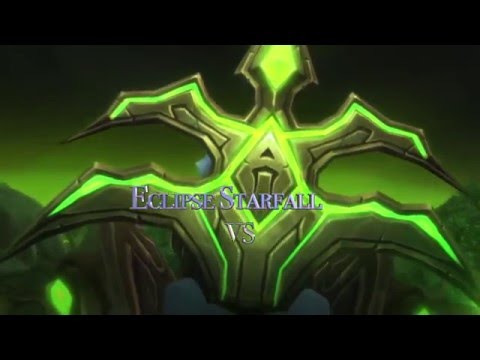 Eclipse Starfall vs Mythic Archimonde Warlock POV
