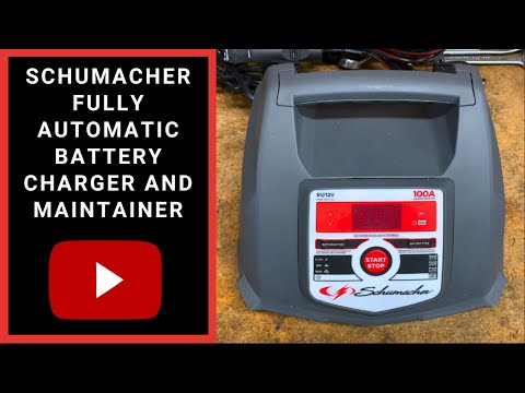 Schumacher Fully Automatic Battery Charger and Maintainer