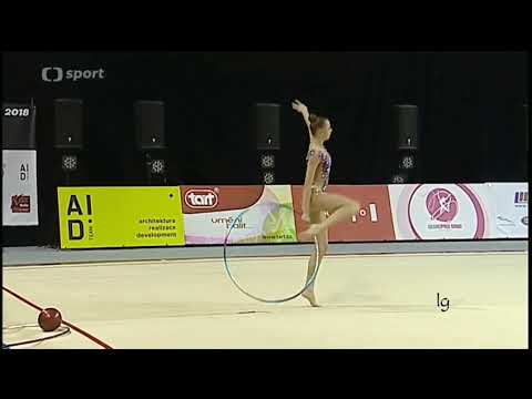 Maria Sergeeva Hoop Final Grand Prix Brno 2018