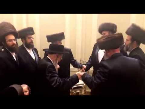 Zeidy Reb Yisroel Neuman with Dayan of Minkatch