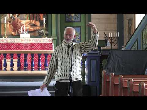 Vandring på Vik kyrkjegard - Jernkorsa ved Ulstein kyrkje