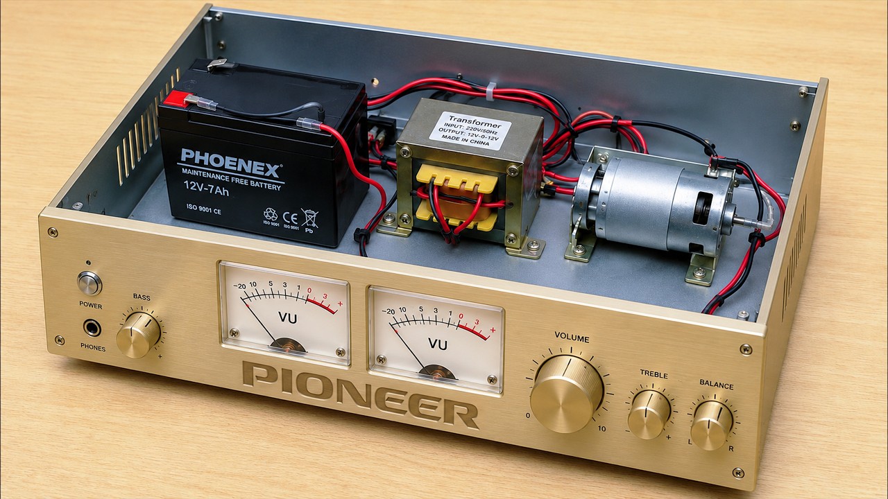 Stop Everything and Make This from old Amplifier! You'll Be SHOKED