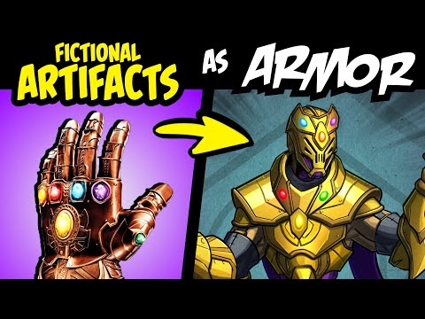 What if FAMOUS ARTIFACTS Were FANTASY ARMOR?! (Lore & Speedpaint)