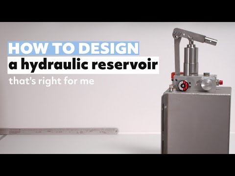 Learn how to make a hydraulic fluid reservoir