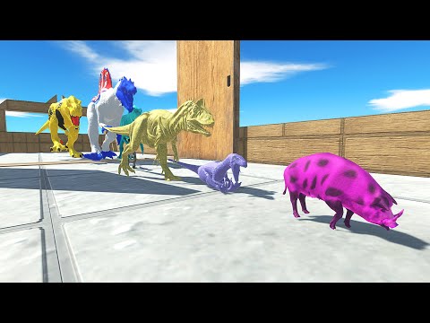 All Unit Chase the PIG  # 2 - Animal Revolt Battle Simulator
