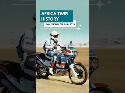 Thumbnail for Honda Africa Twin - Origins & Evolution since 1985 #africatwin #dakar by Honda e, rall, Honda Racing Corporation, rally