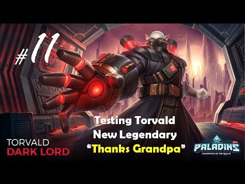Paladins OB Patch 64 PTS - Testing Torvald  New Legendary “Thanks Grandpa”