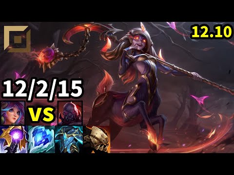 Lillia Top vs Sion - KR Grandmaster | Patch 12.10