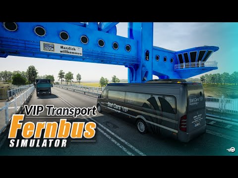 Fernbus Simulator Gameplay - Mercedes-Benz Sprinter VIP Transport | Thrustmaster T300RS