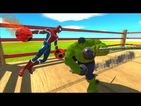 Superheroes Boxing Tournament - Animal Revolt Battle Simulator