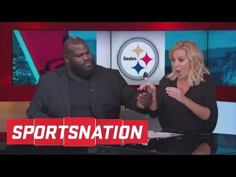WWE's Mark Henry twists a spoon with bare hands | SportsNation | ESPN
