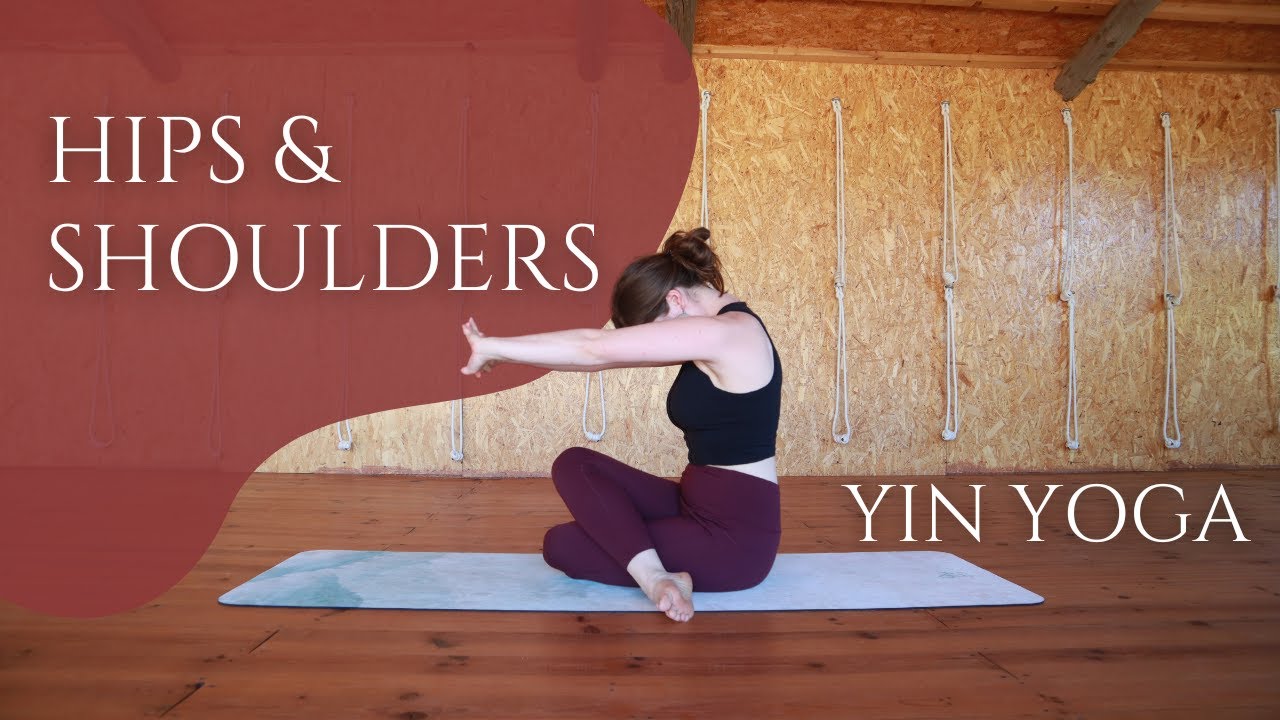 Yin Yoga Class Hips & Shoulders — Yin Yoga class, 13 minutes