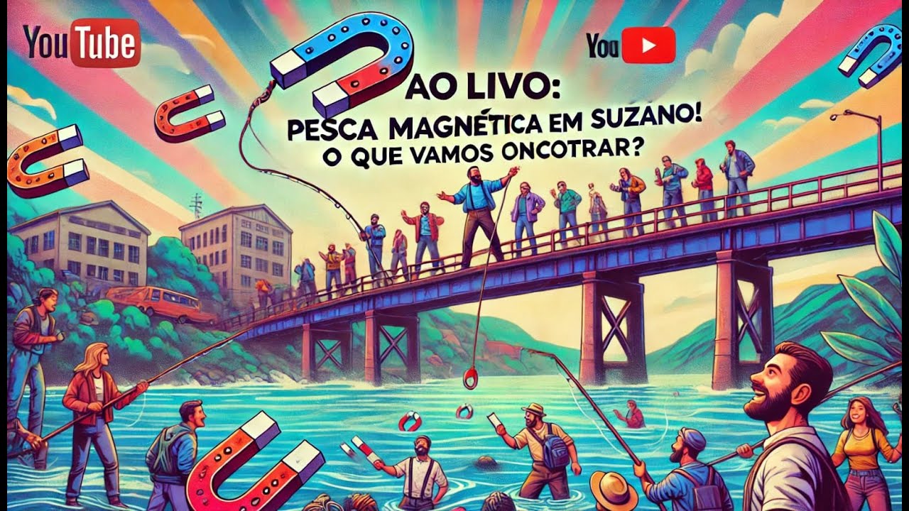SUZANO SOB INVESTIGAÇÃO! O QUE ESTÁ ESCONDIDO NAS ÁGUAS? DESCUBRA AO VIVO! 🧲