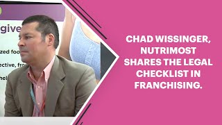 Chad Wissinger, NutriMost shares the legal checklist in franchising